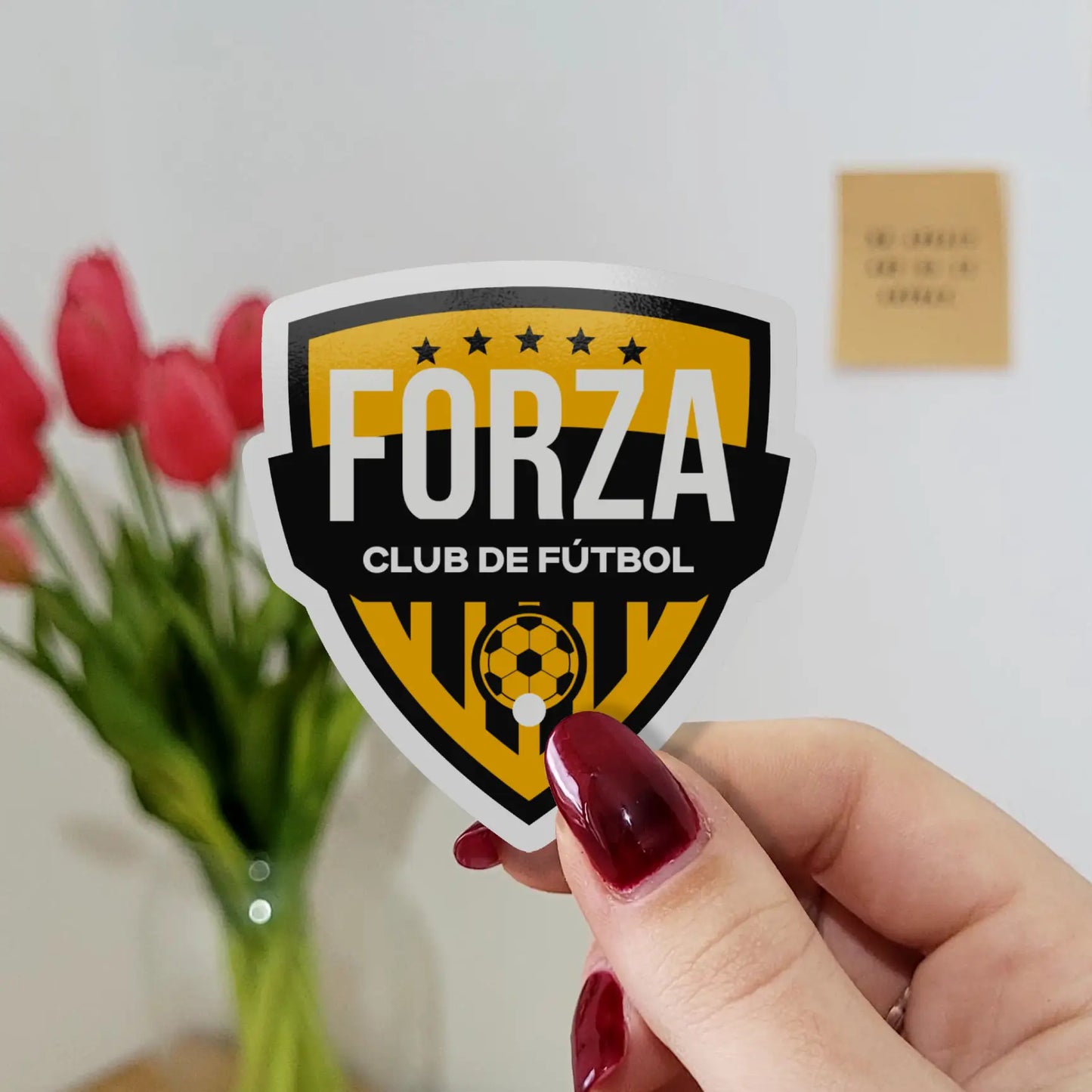 Pegatina de Vinilo Personalizada Equipo Deportivo