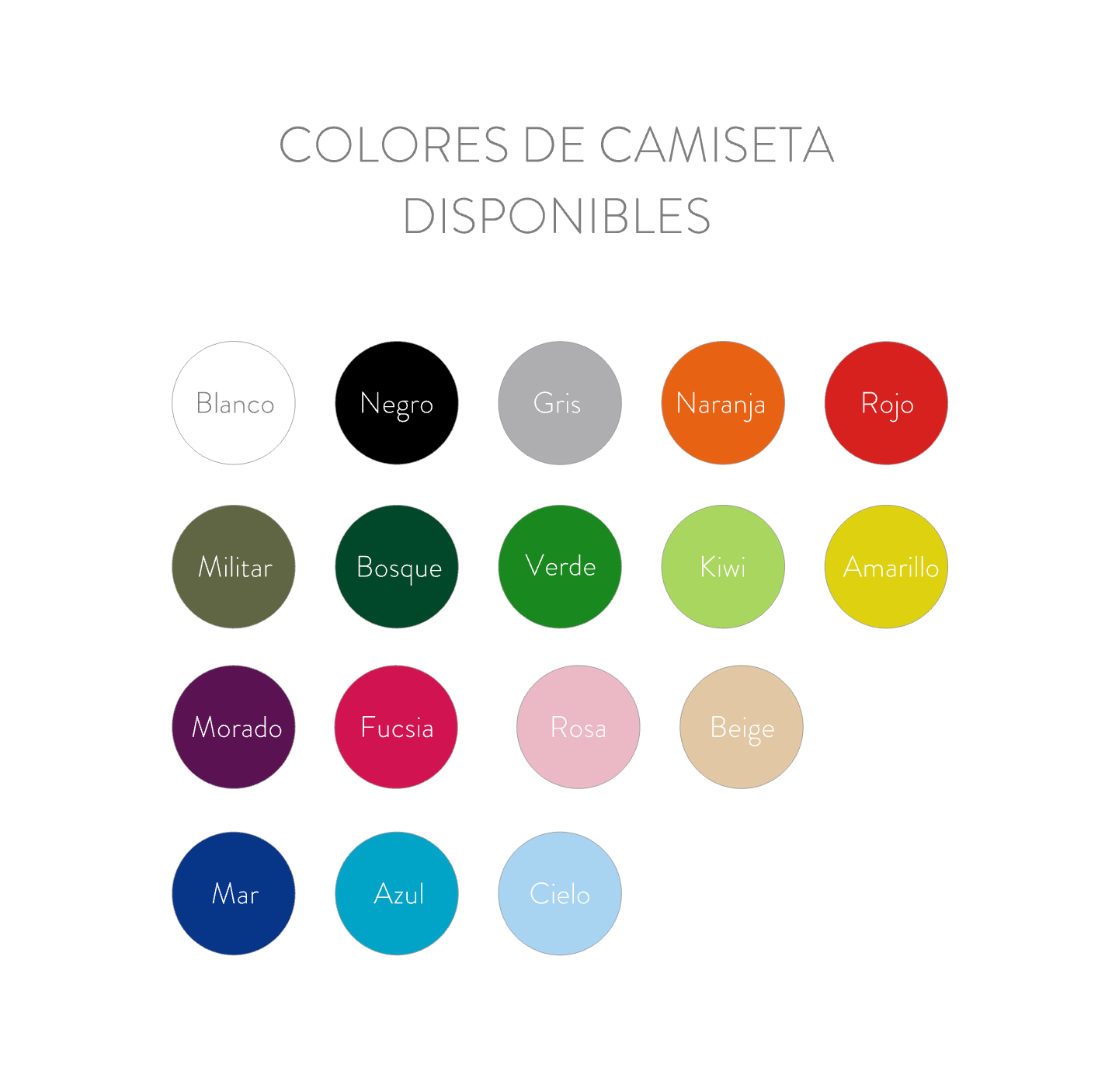 Camiseta con texto personalizado