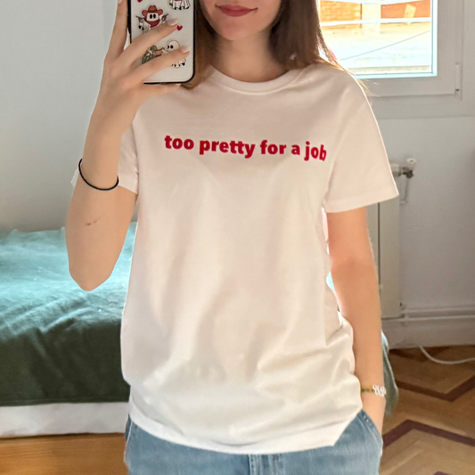 Camiseta con texto personalizado