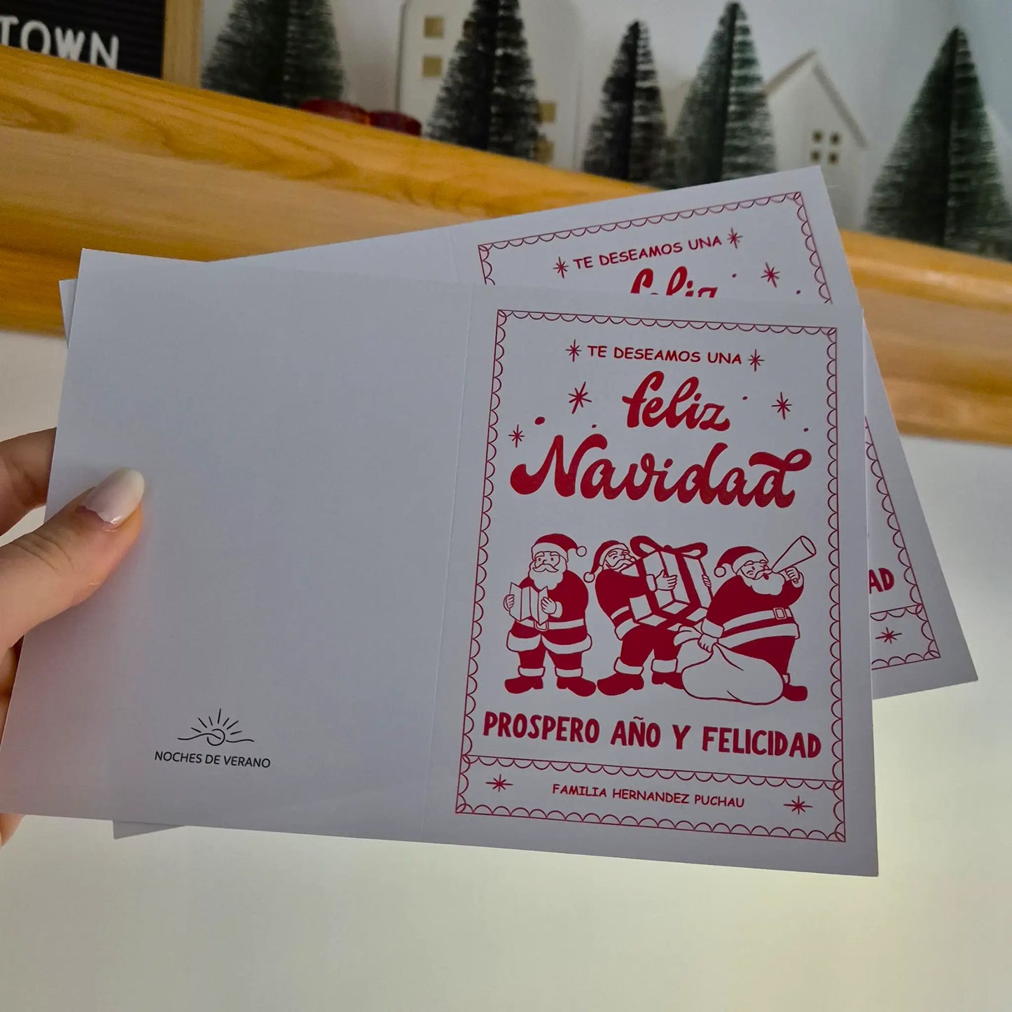 Felicitación navideña personalizada