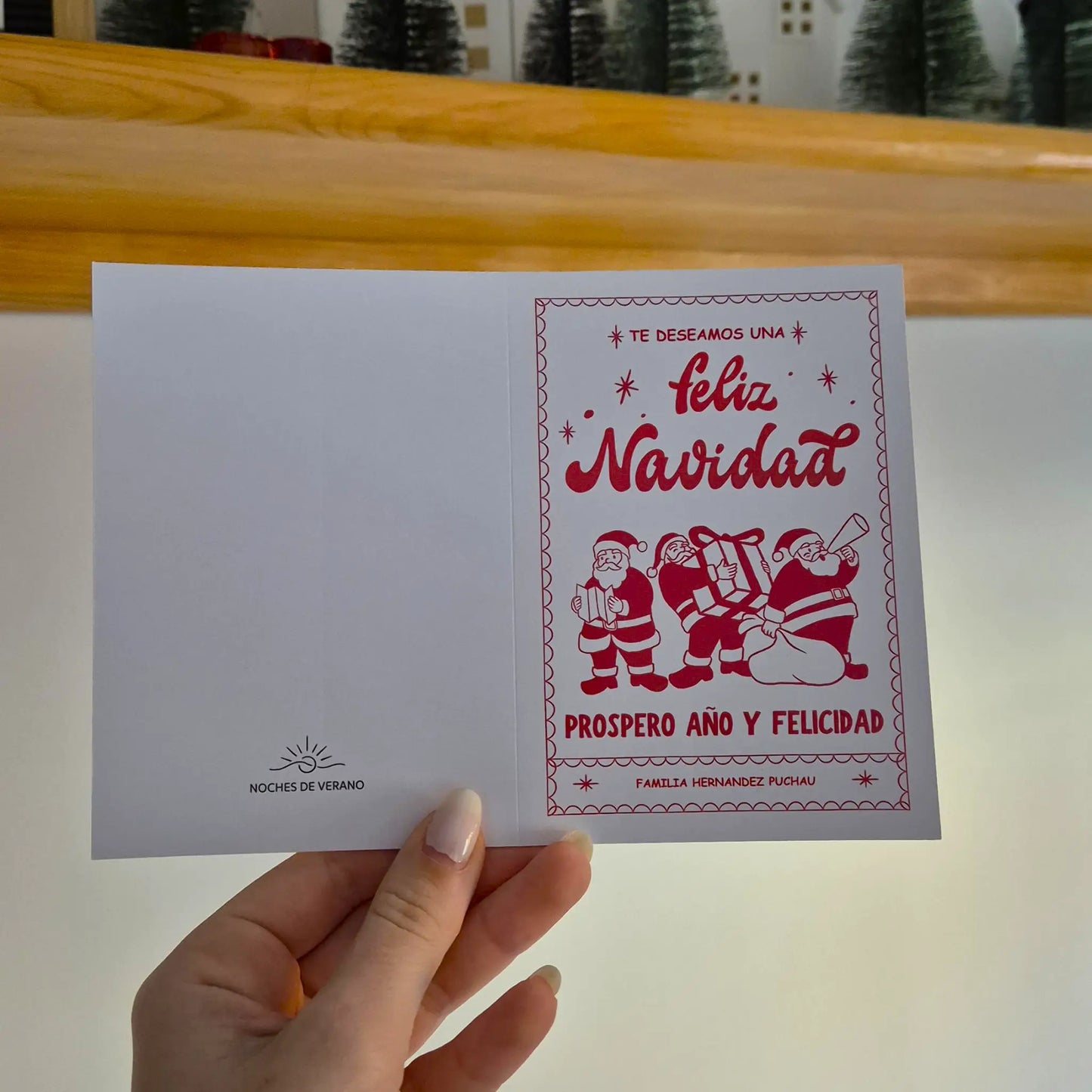 Felicitación navideña personalizada